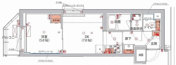江戸川橋駅 徒歩5分 2階の物件間取画像